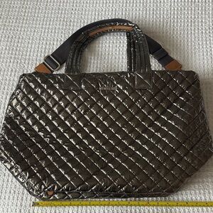 MZ Wallace Gold Metro Large Tote